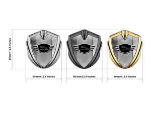 Jaguar Metall Emblem Abzeichen Minimaler Stil Universell